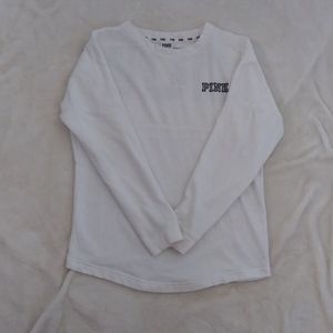 PINK by victoria secret white sweatshirt